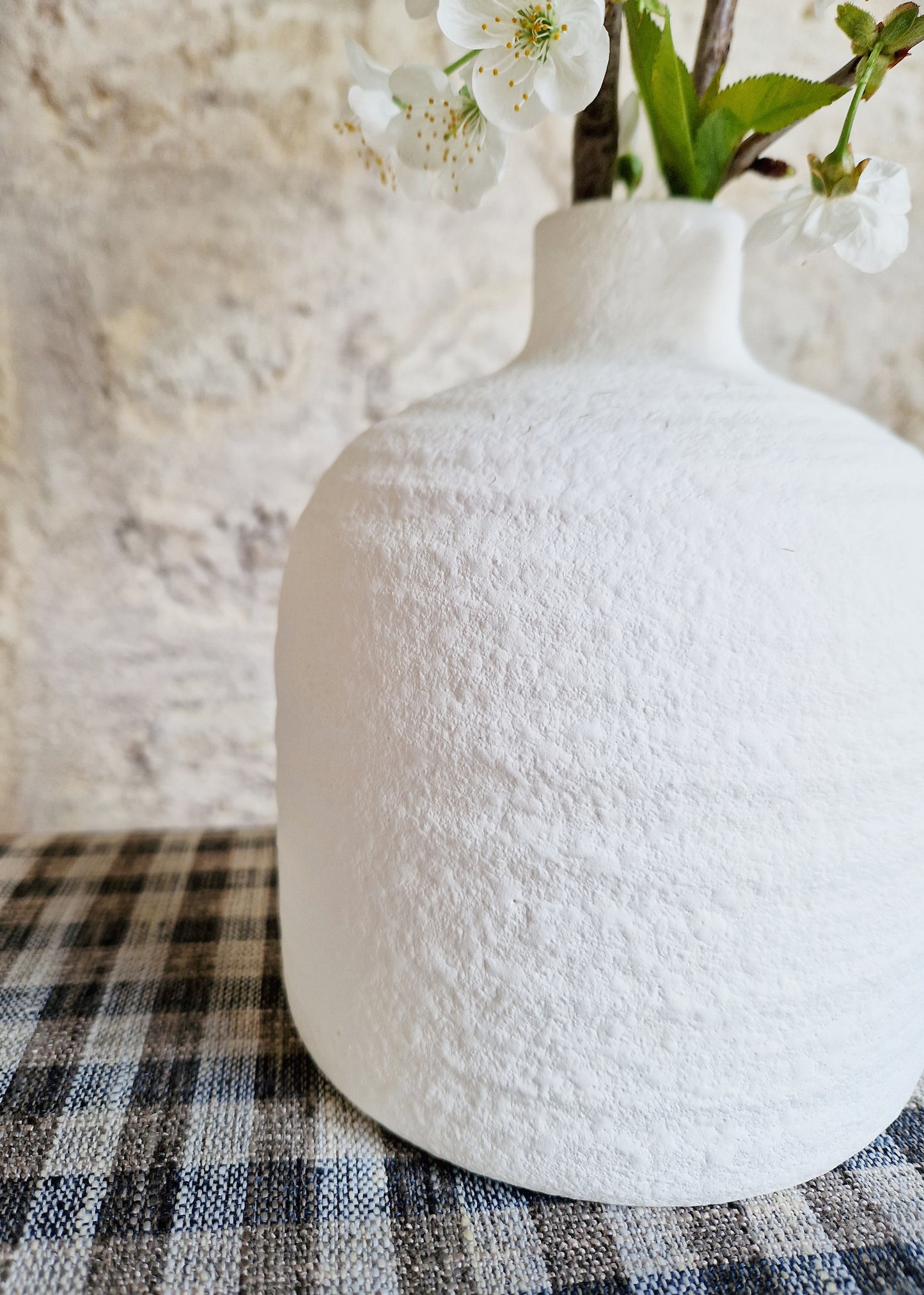 Vase Terri | Blanc GM