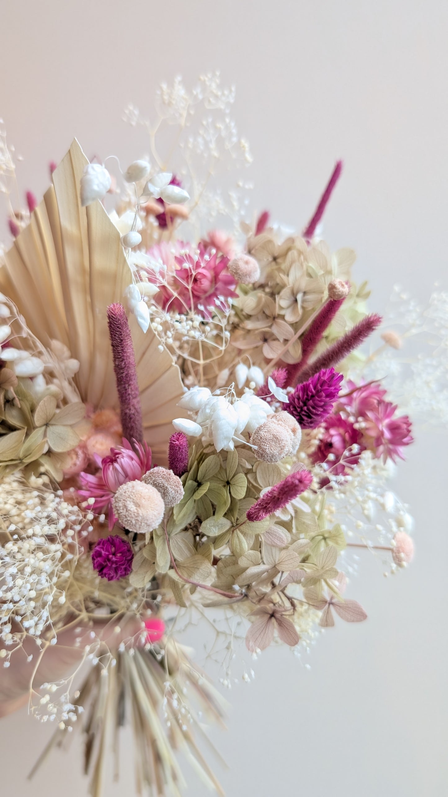 Bouquet en fleurs séchées - Romantica