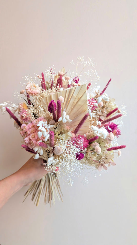 Bouquet en fleurs séchées - Romantica