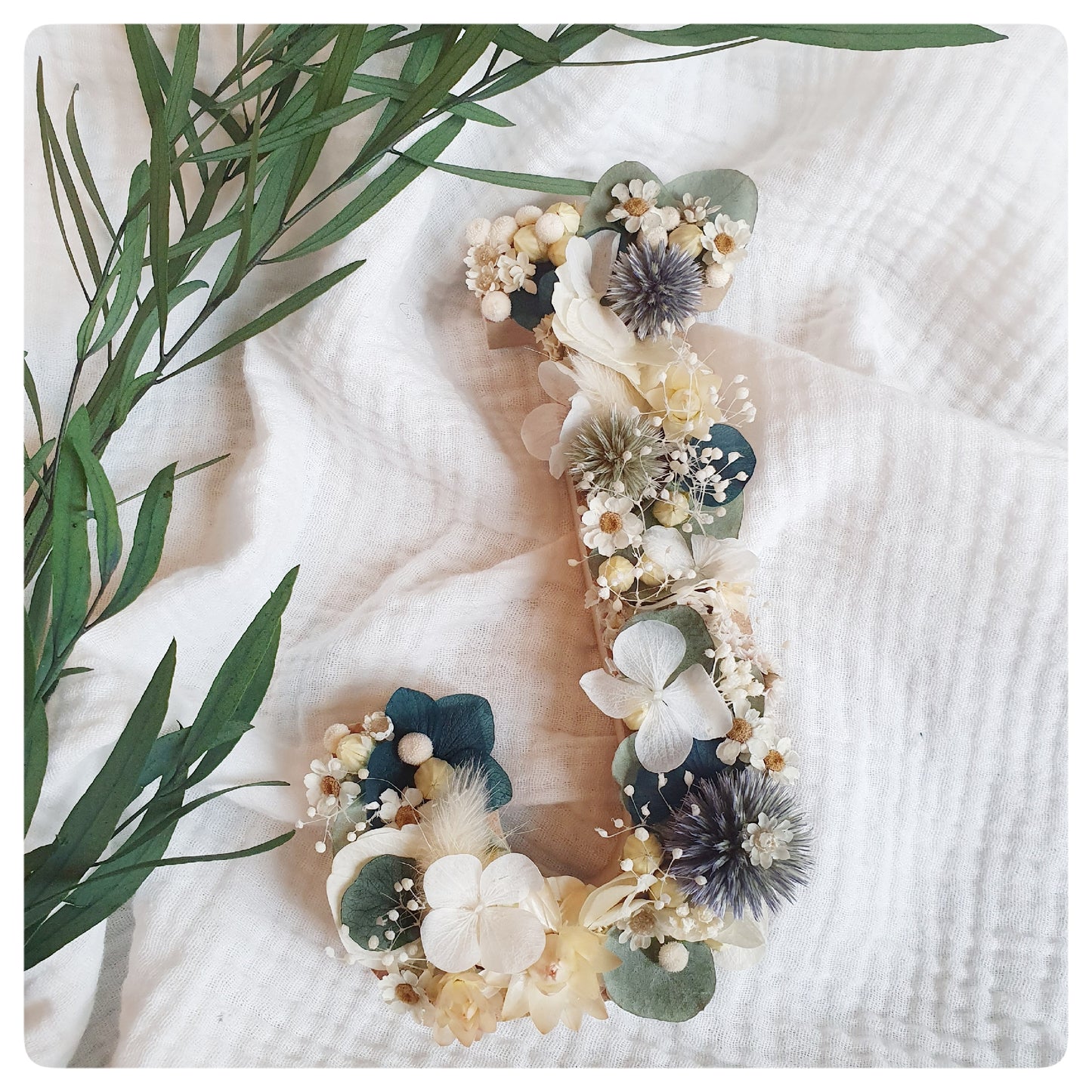 LETTRE FLEURIE | personnalisable