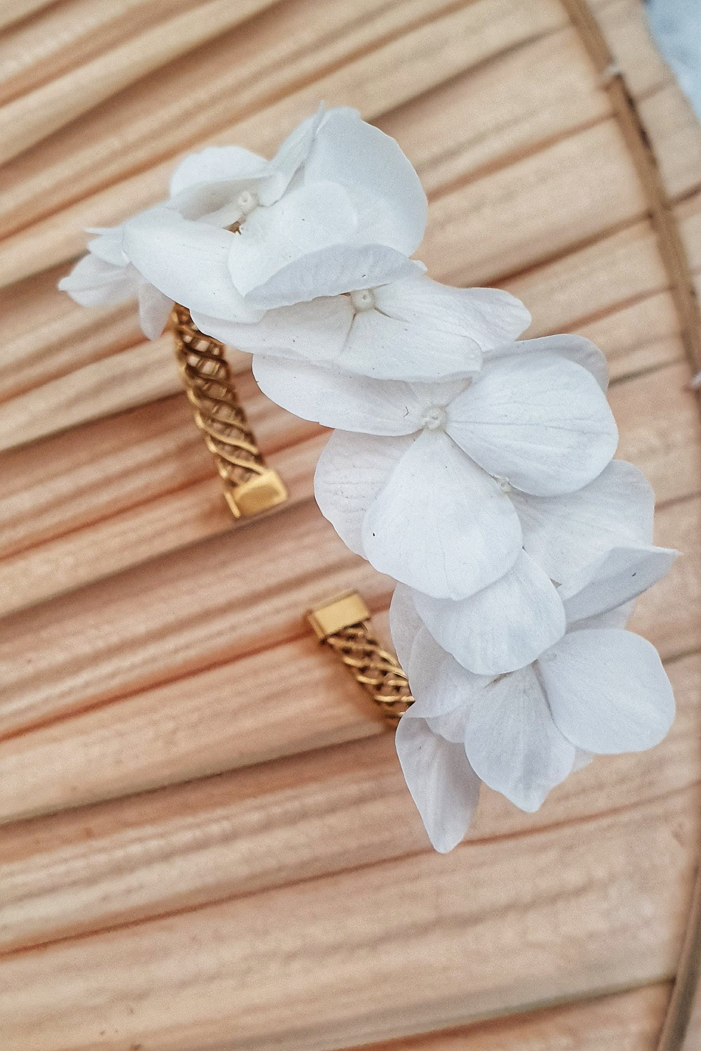 Bracelet jonc fleuri | Hortence