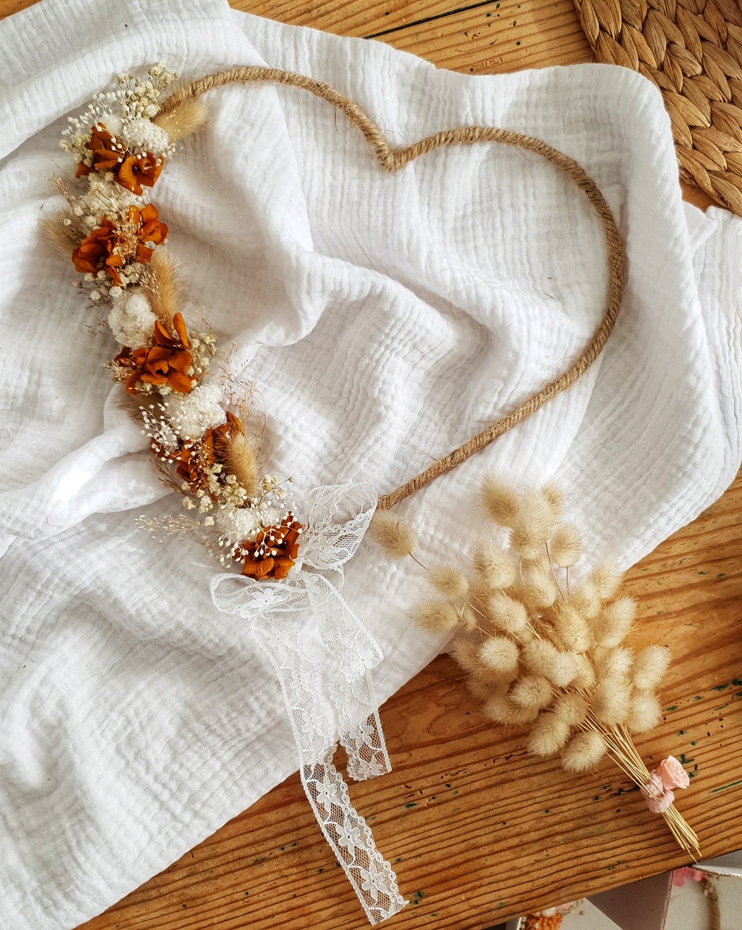 Demi coeur corde | nude