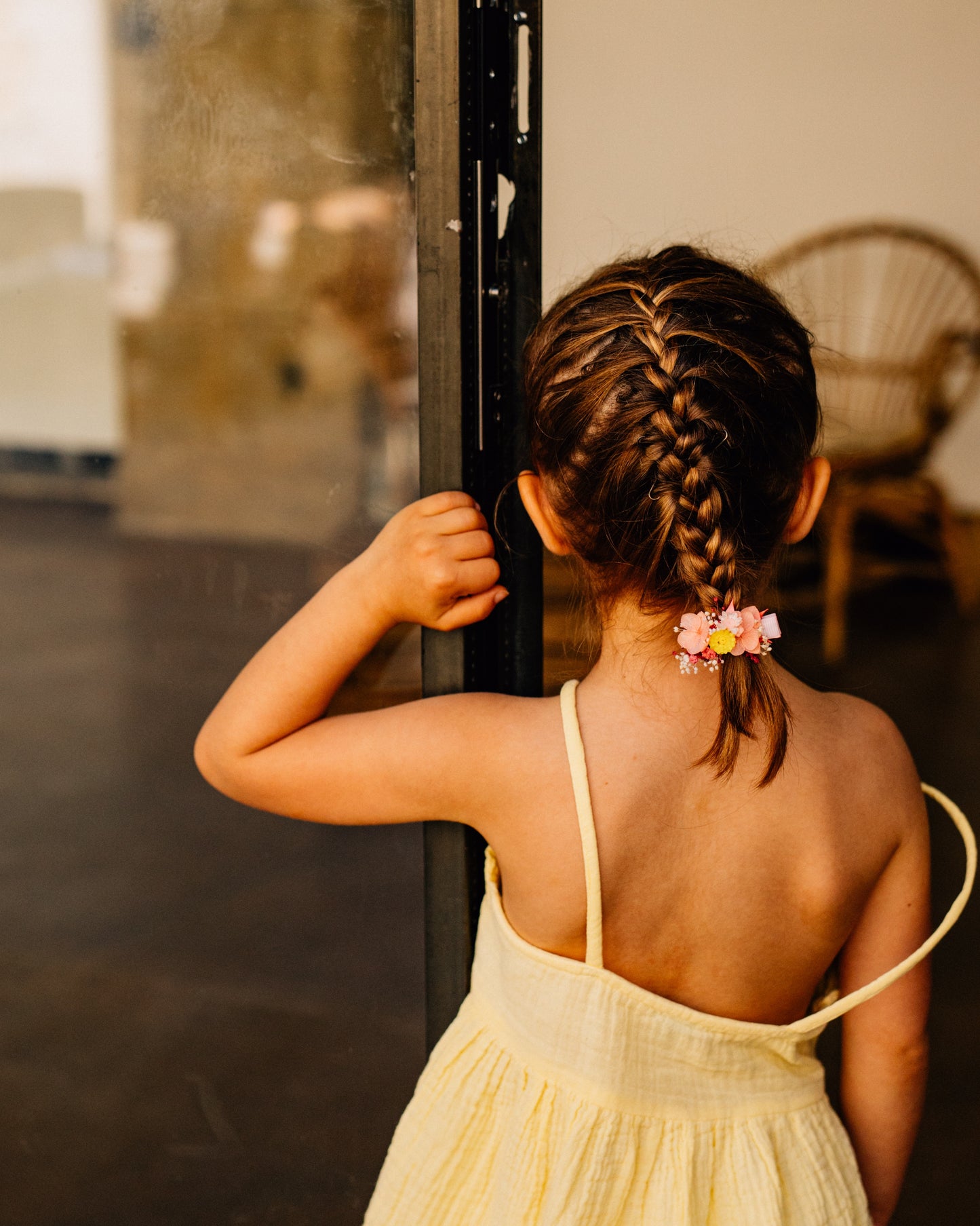Barrette florale | Croco