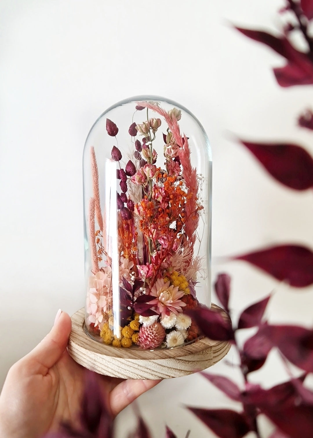 Atelier floral | Cloche fleurie