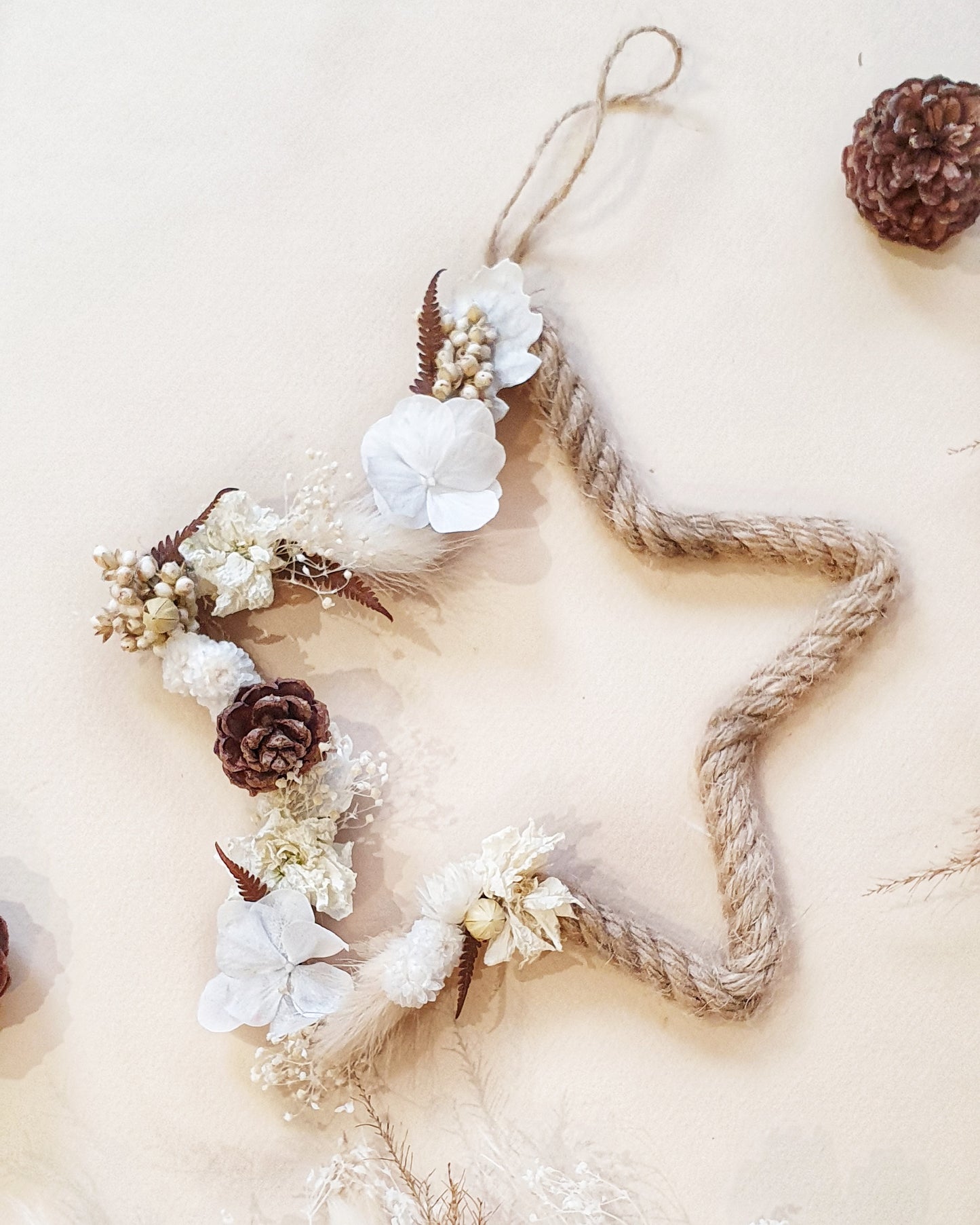 Etoile en fleurs |corde